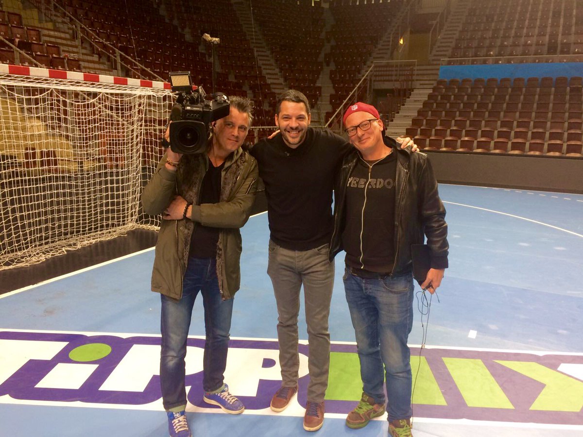 Avec la future recrue de @Saran_Loiret_HB #Chema #Rodriguez à #Veszprem.
