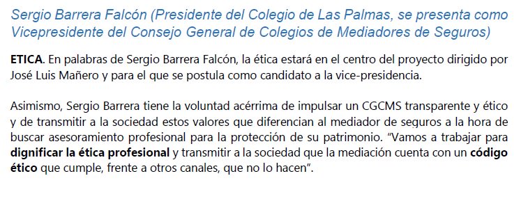jlmanerofuturo's tweet photo. #Etica #Profesionalidad y #Transparencia son los #Valoresque defiende @BARRERAYFALCON del @MediadoresLPA #MañeroFuturoeIlusion https://t.co/HZQ7zF1Lun