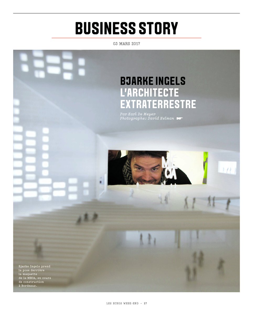 BIG_Architects's tweet image. Glimpse of BIG projects in @LesEchos—lesechos.fr/week-end/busin… #MÉCA @VIA57West #2WTC #8Tallet