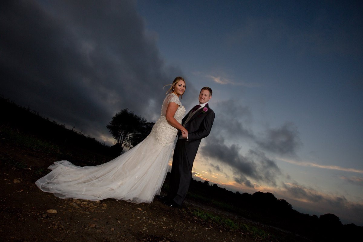 Prefect ending to your wedding day. #skyobsessed