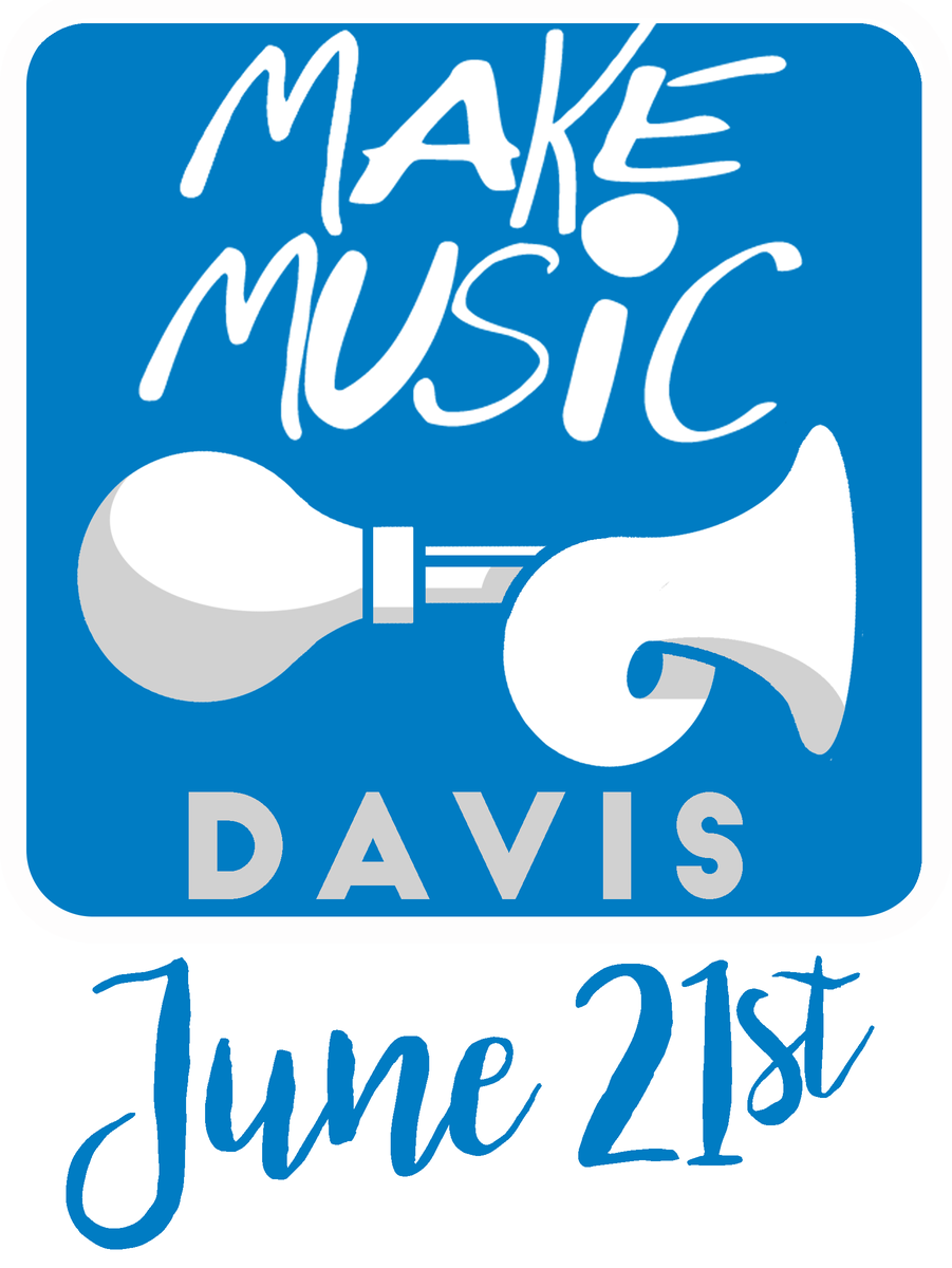 Davis is joining the world in a public day of music making. Save the date! #makemusic #davisca #makemusicdavis makemusicday.org/davis