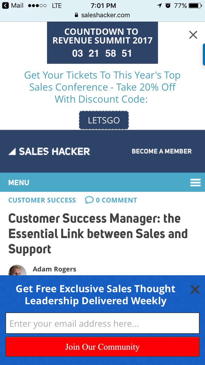 m_vukas's tweet photo. When you bombarded your readers with #ads like you just don't care! π
#marketing #fail #ads #adblocker #popupfail https://t.co/lrpWbpmAEV