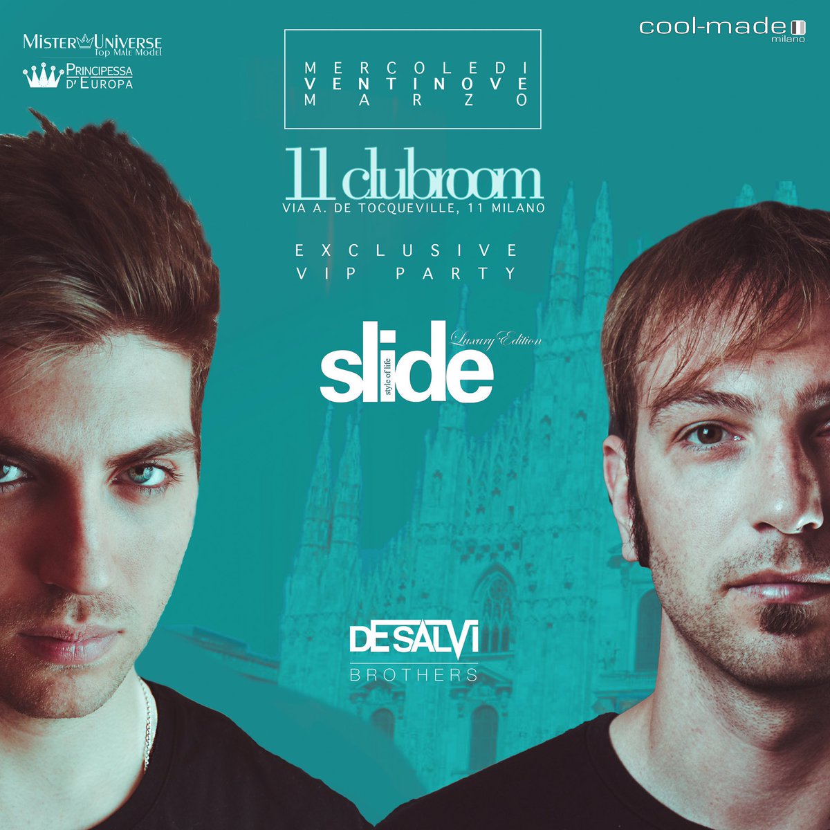 andy_de_salvi's tweet photo. @coolmade_agency #11clubroom #milano #slide #desalvibrothers https://t.co/Z1NcCOpwkW