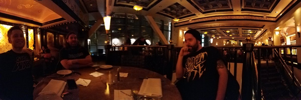 Sunday night date night. Logan was pretty tight.