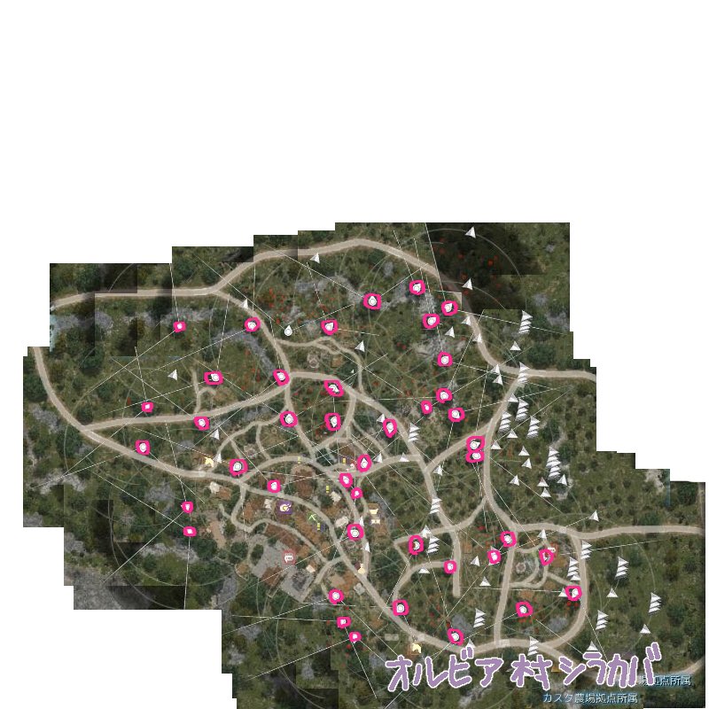 沙織 オルビア村のデイリークエでシラカバの木を探すのが時間かかるので地図を作りました 自分用に作ったから汚いけど需要あったら使って下さい 黒い砂漠 T Co Reec9b25sa Twitter