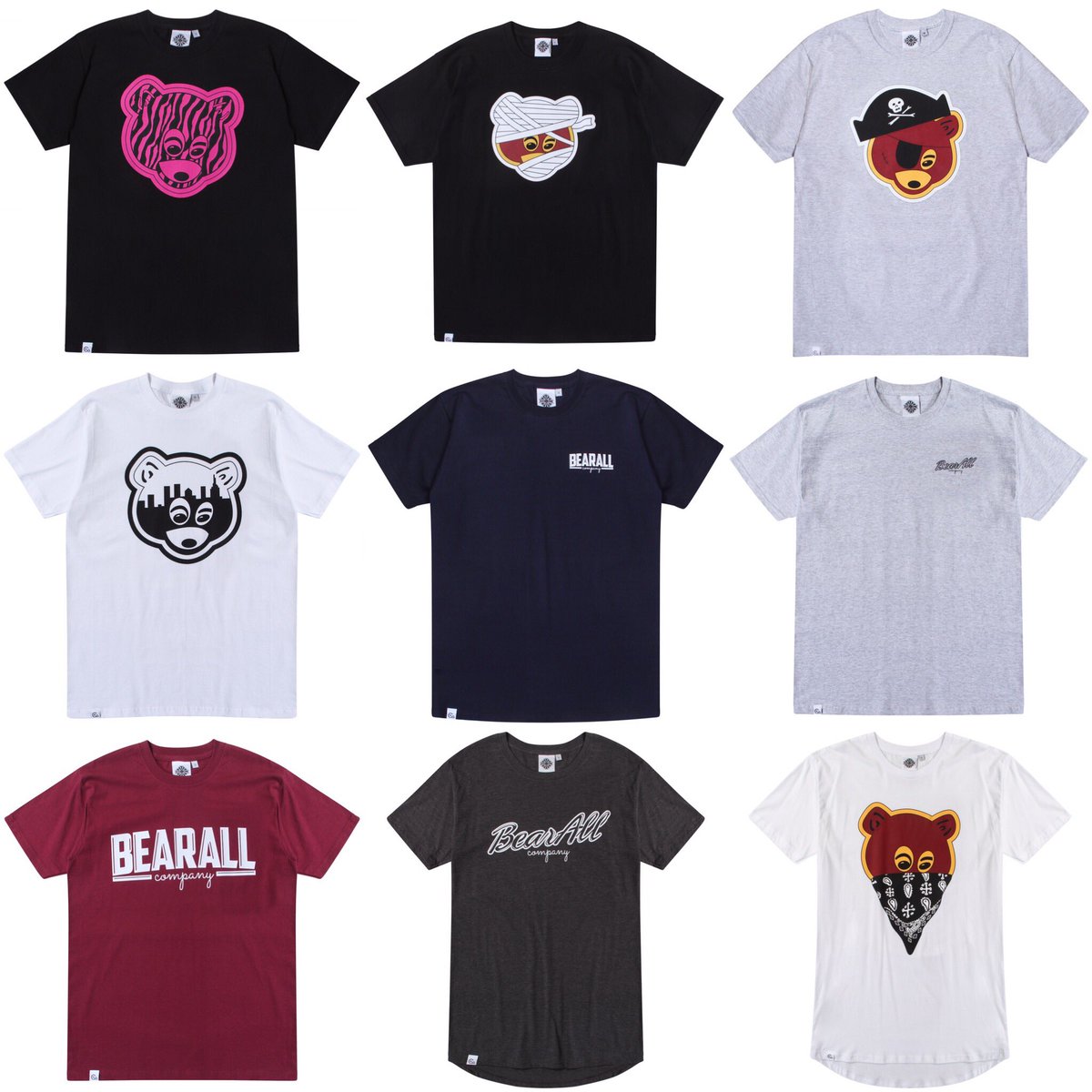 Go check out our range of T shirts @ bearallco.co.uk while stocks last. #Mensfashion #skateboarding #streetwear