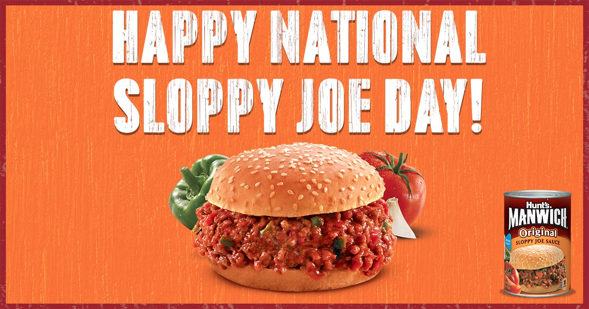 BEST. DAY. EVER. It’s Sloppy Joe Saturday and officially #NationalSloppyJoeDay #yum #letthecelebrationbegin