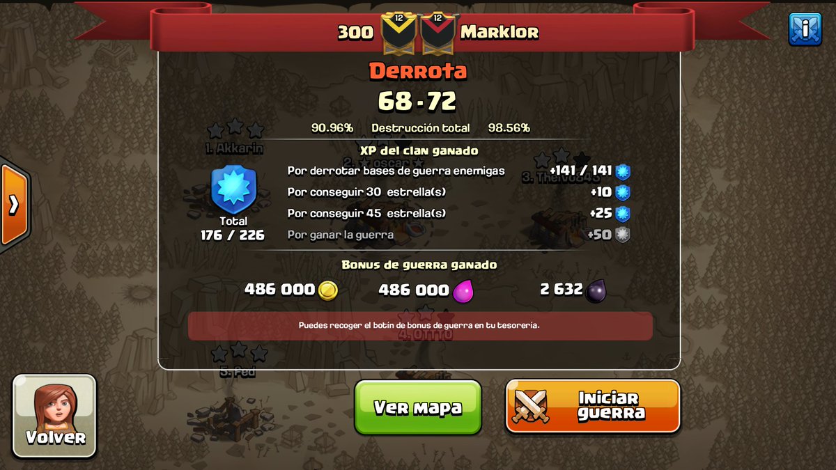 Clan 300 CoC tweet media