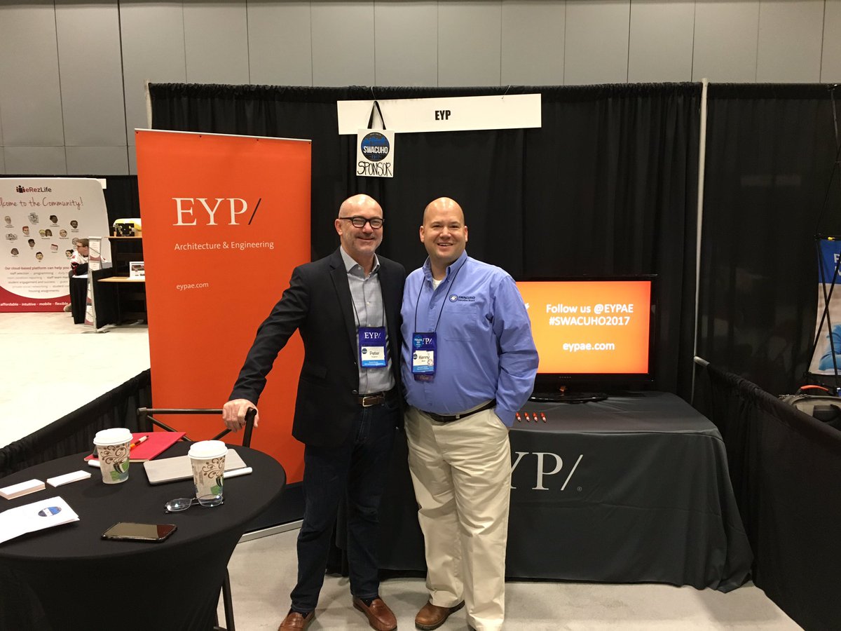 andyalbin's tweet photo. Kenny Mauk and Peter Dreghorn in the EYP booth at the 2017 SWACUHO Conference in Little Rock. #swacuho17 https://t.co/FWD7JhRPT8