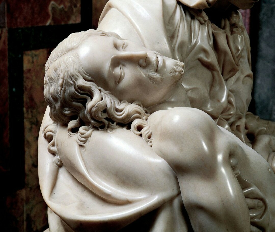 Classic Arts on Twitter: "Pieta (details) #Michelangelo… "