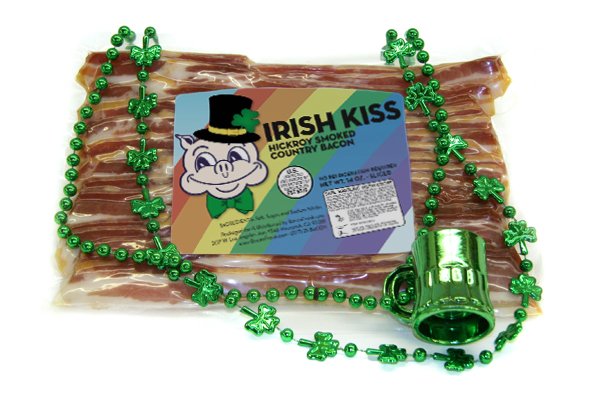 baconcandy's tweet image. Bacon frying in a skillet is better than a pot of gold at the end of a rainbow. Save 25% on St. Patrick bundles: bit.ly/2lxoXGL