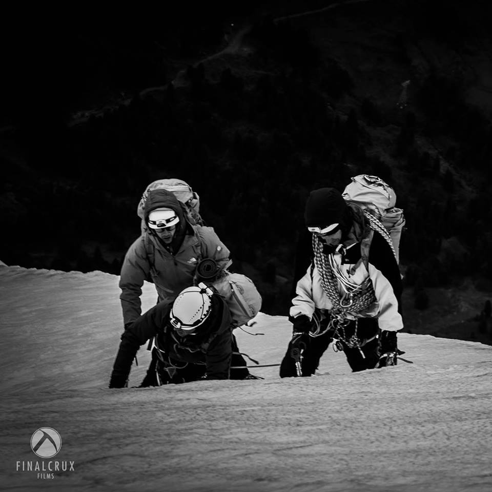 Thanks <a href="/LLAMFF/">LLAMFF</a> : bringing continued awareness to diversity showing at the weekend “Defiance - The Eiger Paraclimb”  vimeo.com/138147095?ref=…