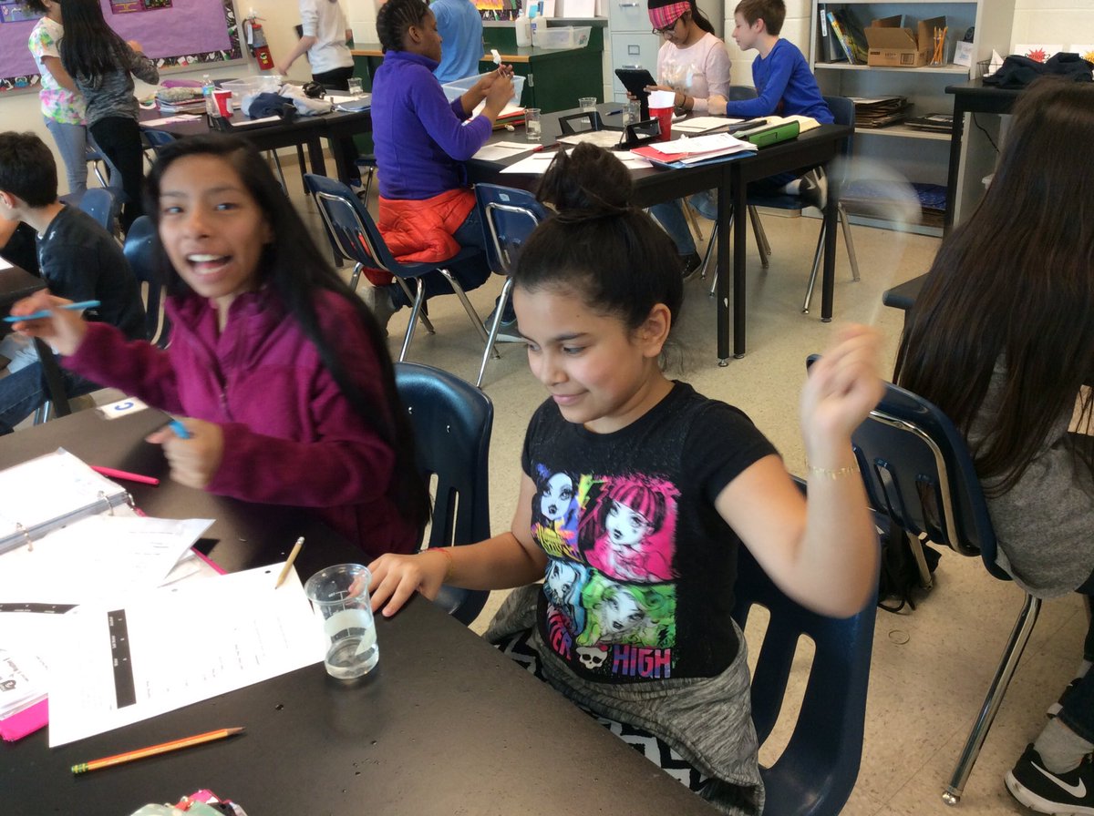 Made hail in the lab for our study of severe weather! @APSscience <a href="/APS_STEM/">APS STEM</a> <a href="/APSGunston/">APSGunston</a> #GMSPride