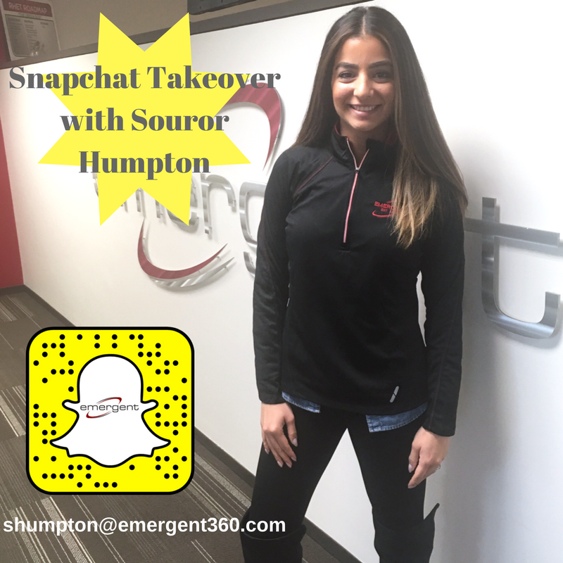 Emergent360's tweet photo. Our #Teleworkweek #Snapchat Takeover continues this afternoon with Souror! See how she uses @AdobeConnect capabilities #livelifecomuteless https://t.co/T6VaWC857D