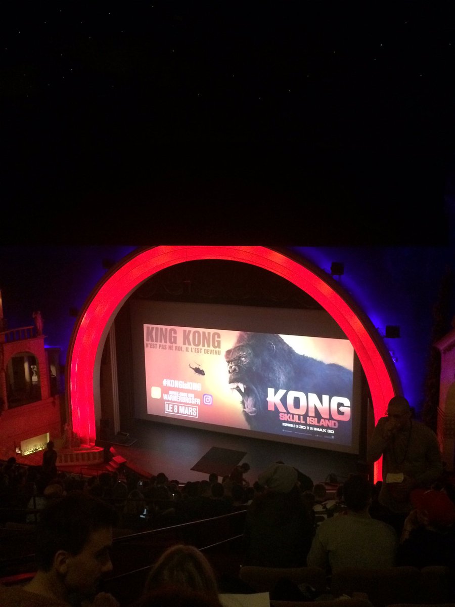 Celicelo75's tweet photo. A l'avant première de Kong #kongisking https://t.co/HKxXDD2KSt
