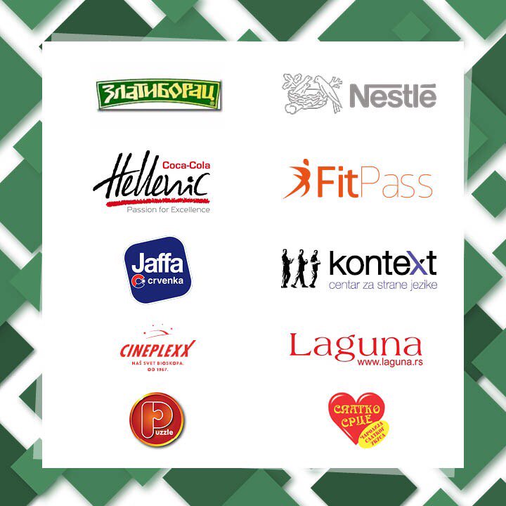 Naši naturalni partneri, uz čije proizvode i nagrade možete da uživate tokom trajanja projekta! #PobediuPraksi