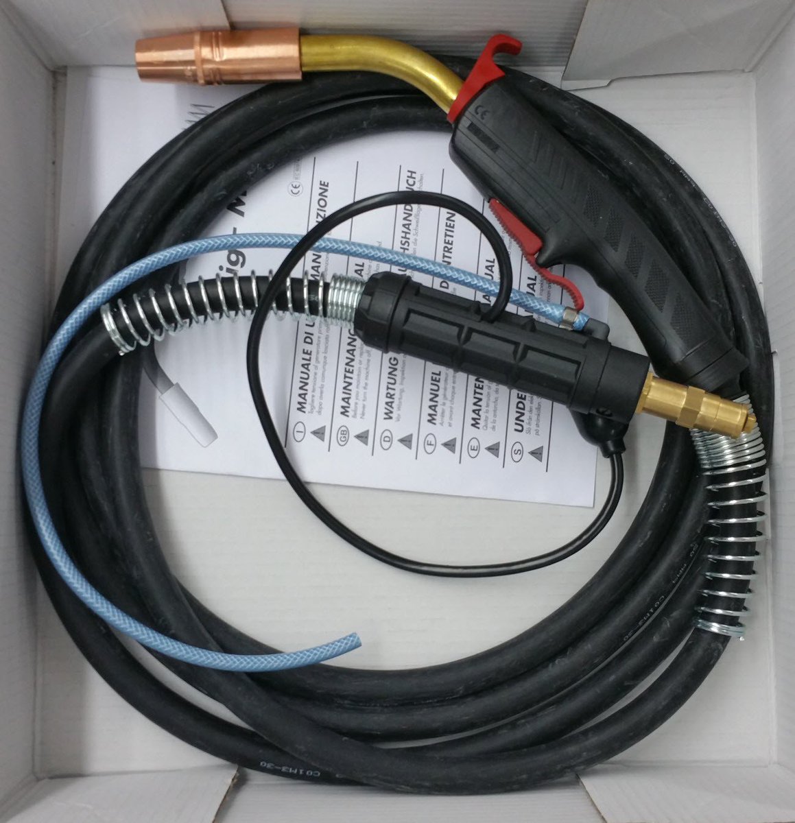 #Trafimet #MA5477L MEGA 4 #Mig Gun 15' (Compatible with #Lincoln® machines: LN7, LN8, LN9, LN25, LN742, Synergic 7, LN10, DH10  #madeinitaly