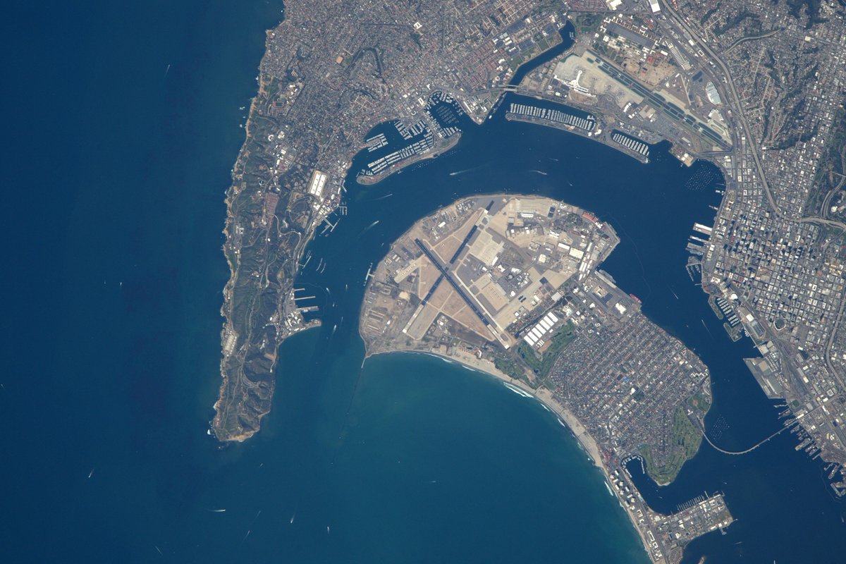 Shane Kimbrough (@astro_kimbrough) on Twitter photo Beautiful San Diego and the City of Coronado California from <a href="/Space_Station/">International Space Station</a>. It looks like Petco Park is ready for some baseball! Beautiful San Diego and the City of Coronado California from <a href="/Space_Station/">International Space Station</a>. It looks like Petco Park is ready for some baseball!