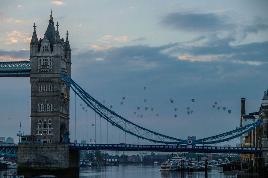 Timelapse Video: London Balloon Regatta  crwd.fr/2mpoDZF