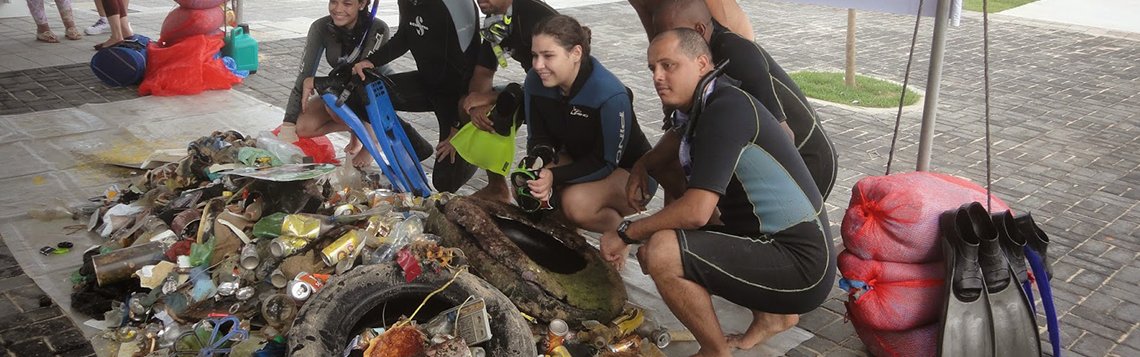 Depois do Carnaval, mergulhadores retiram 119 quilos de lixo do mar de Salvador

goo.gl/y9Ggh3