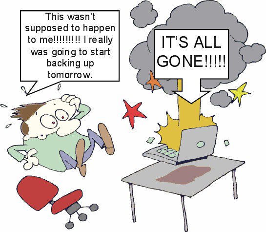 Scorch_Burns's tweet photo. The best time to start backing up your data is after your computer burns to a crisp. #BestBackupTip https://t.co/oTjVMOmnH4