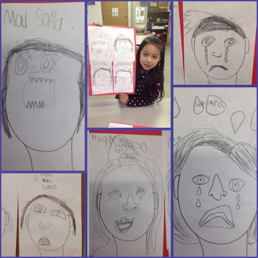gailfling's tweet photo. Showing "emotion" in 1st Grade!
😜
#drawingfaces #drawingemotions #emoticons #elementaryart https://t.co/r9A4DtMdHh
