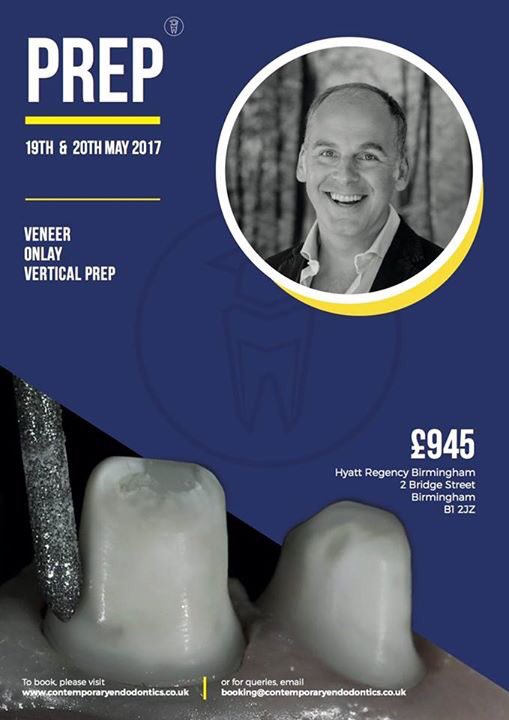 kulzerphil's tweet photo. #PREP - coming to #Birmingham this May. Follow @CE_Endodontics for more info and booking details 
@DentalHour #DentalHour https://t.co/UO1B9Gbdfe