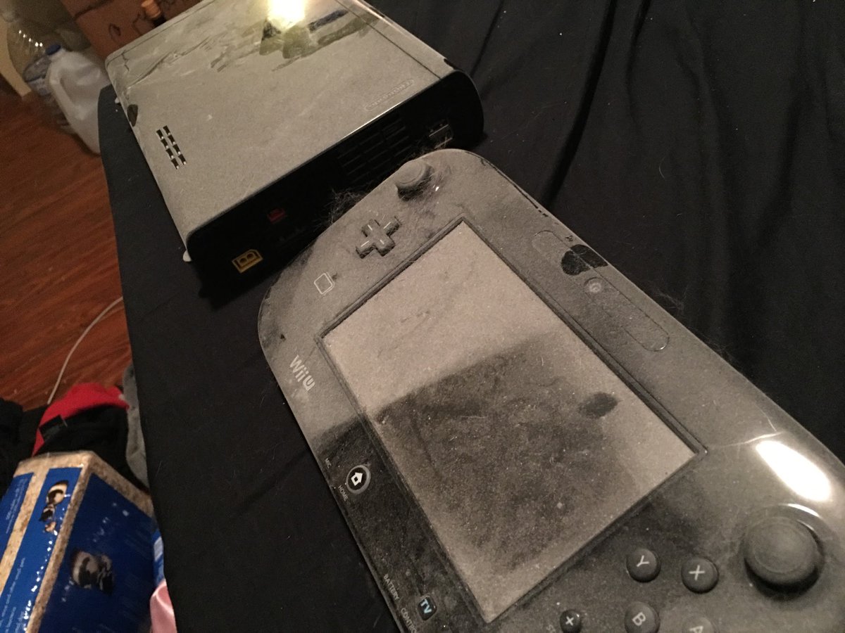 TimbertoesTV's tweet photo. Holy crap, remember the Wii U? About to dust mine off. Man I love retro consoles! #Twitch https://t.co/e949jga4b5