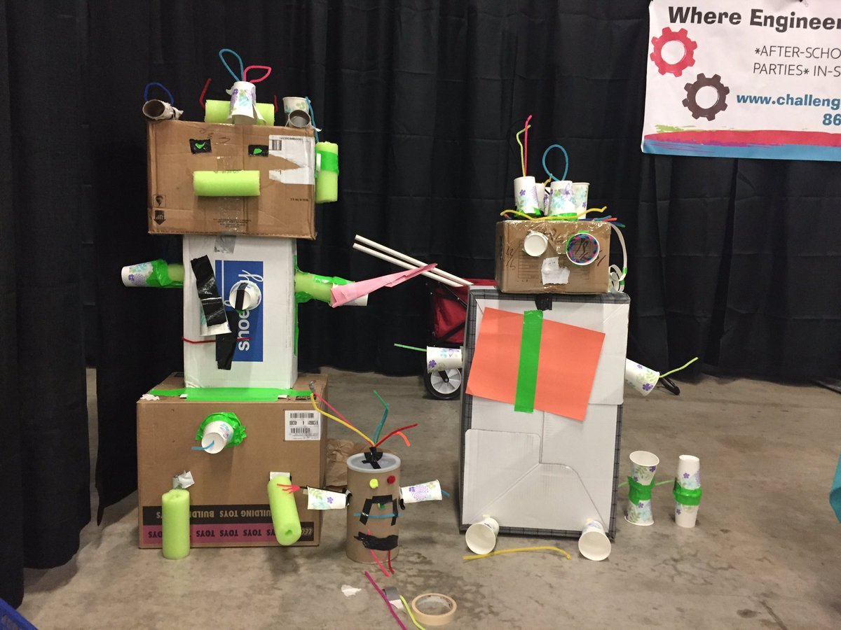 challenge4SC's tweet image. Check out our Droid family! #STEAM