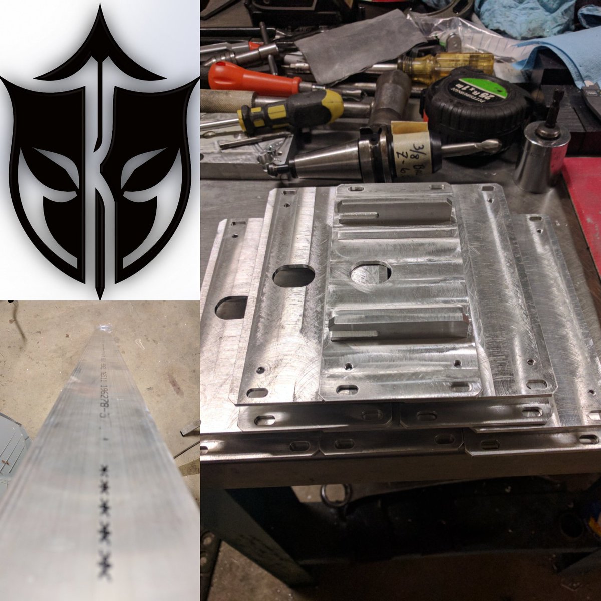 oplock's tweet image. Occasionally @PhobosKGroup and I make some cool things. Drawings on Friday, parts delivered Monday. #CNCMachining #PKG