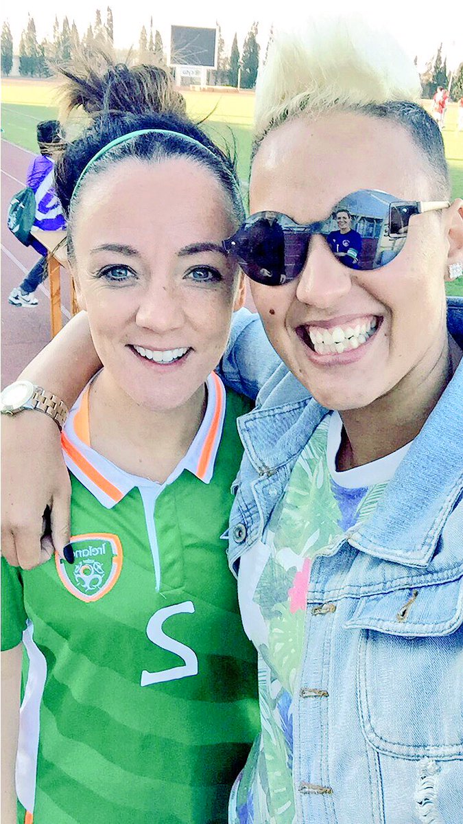 liannesanderson's tweet photo. Love seeing friends in Cyprus โคSo great to see this girl today @SophPerry can't wait to catch up properly in Brighton ๐ #Cypruscup #wheeey https://t.co/AQEuvS5hQN