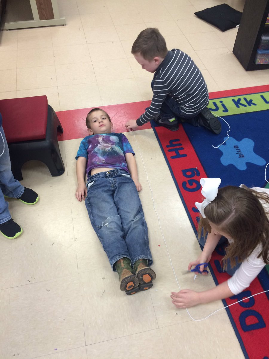 SheridanSES's tweet photo. Measuring ourselves to compare height using the words: short, shorter, shortest and tall, taller, tallest. #marsh19  #seslearners https://t.co/cOhML9Lt49