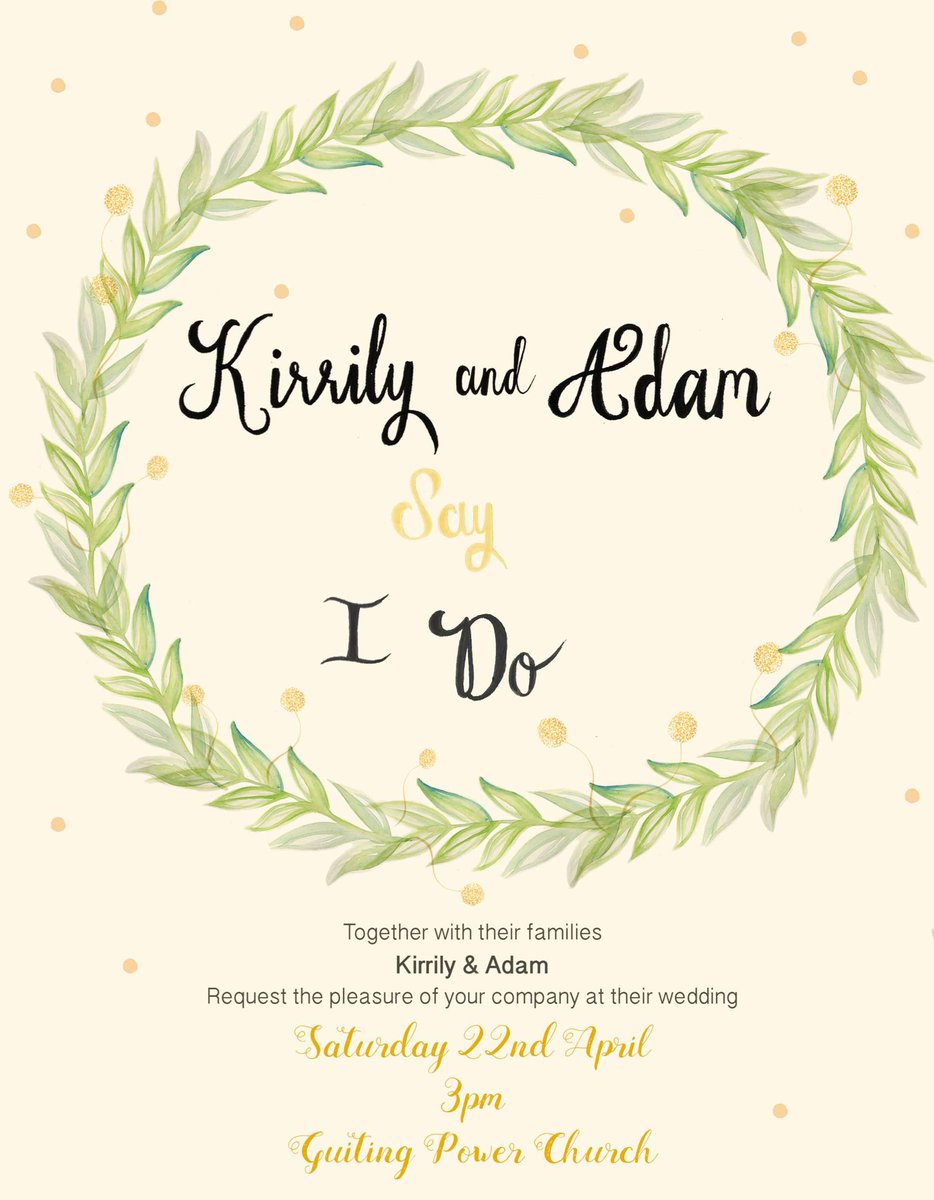 Little snippet of some custom wedding invites that I have been working on. Order of service to follow soon! #wedding #illustration #invites