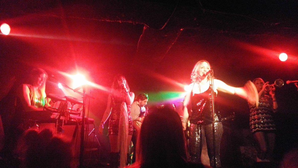 Our friend Stephanie from <a href="/WastelandHop/">Wasteland Hopπ²</a> took this photo of us on Saturday.  Thank you to everyone who made #Lovefest a night to remember. xo