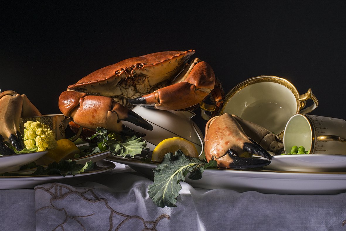 kasiaburke's tweet image. #HertsHour FaceBookers - To see more of my recent work you can now hop over to my Food Art Page facebook.com/KasiaBurkeArt/ #crabs #love #dishes