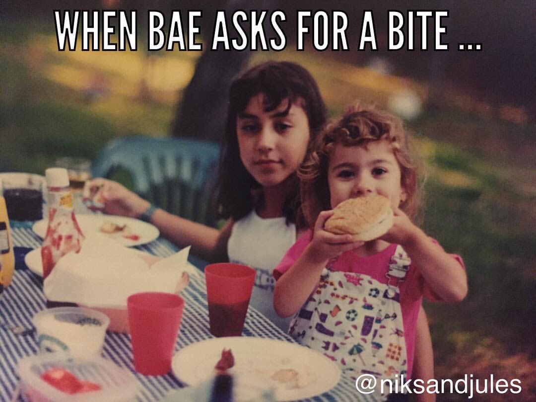 GetitJuli's tweet photo. Peep my face 😂 #meme #whenbae https://t.co/3WF3GF1zkJ