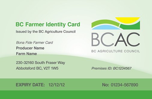 Farm Id Card