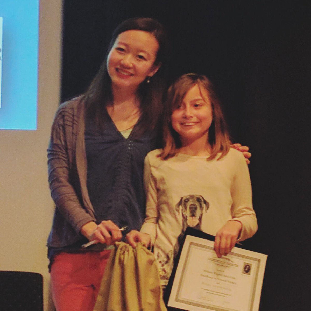 wagnerinstitute's tweet photo. Congrats to @SFXSchool's Wyndii, who won our William Wagner Special Award at the #carversciencefair for her chick development project! https://t.co/ASLaxsppdh