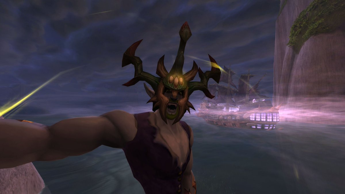 Sarkusmoss's tweet photo. Dread Captain Genest World of #Warcraft #TimelessIsle #LOVEit https://t.co/RJi2zstPpw