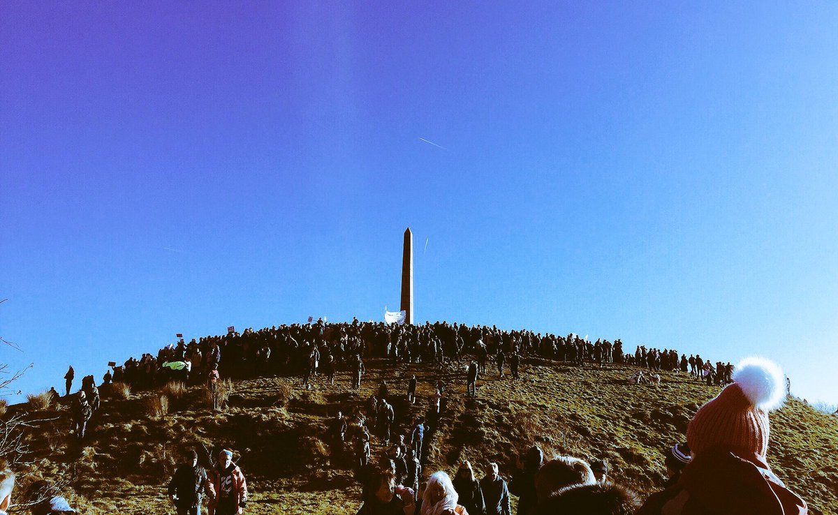 Save_McrGRNBelt's tweet photo. While 1000's protest #SaveOurGreenBelt the few help to Rubber Stamp it's fate https://t.co/6RvQhbO13Z #Rochdale #LabourParty @Telegraph https://t.co/IYh53l63LE