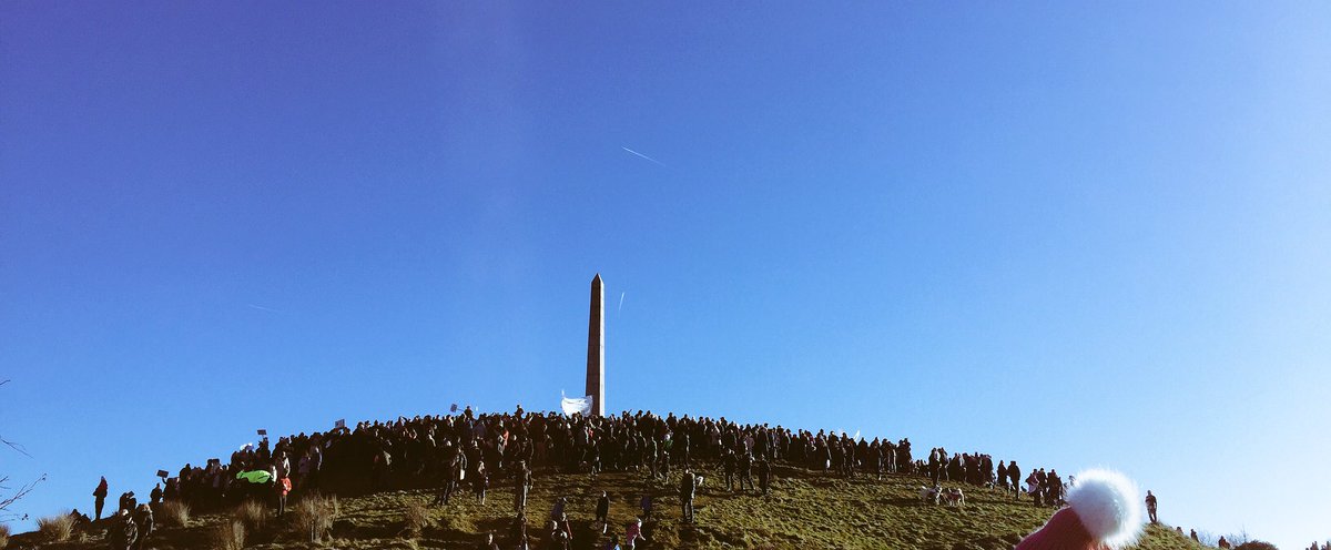 Save_McrGRNBelt's tweet photo. While 1000's protest #SaveOurGreenBelt the few help to Rubber Stamp it's fate https://t.co/6RvQhbO13Z #Rochdale #LabourParty @Telegraph https://t.co/IYh53l63LE