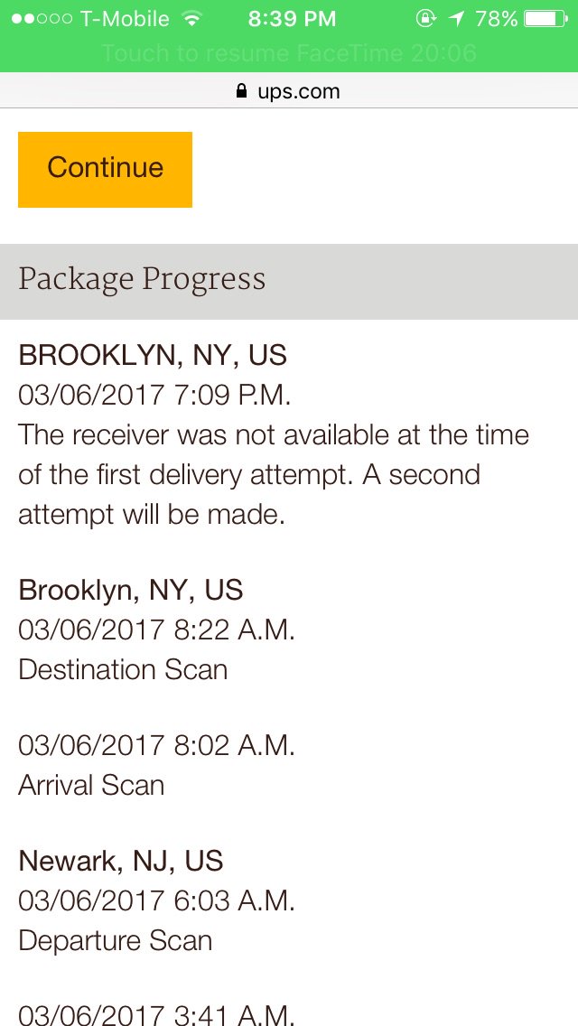SkippysWorld's tweet photo. Funniest thing I seen all week!!! RT @Toysss: Oh I'm pussy huh @UPS https://t.co/fv5gVGcZSU
