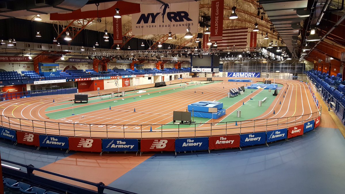 DyeStat's tweet image. Tonight, empty. This weekend, full of T&amp;amp;F's future stars! Just a few more days until #NBNationals 🙌