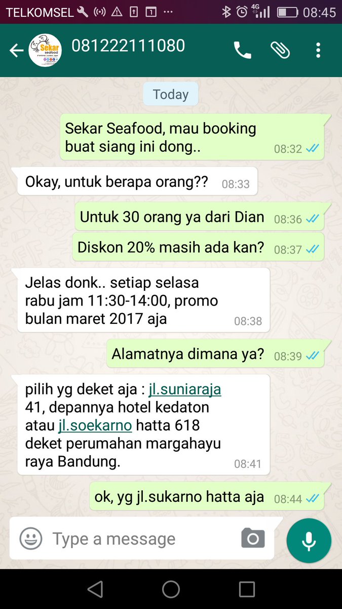 sekarseafood's tweet photo. No Comment #seafoodbandung #kuliner #kulinerbandung #kulinerbdg #infobdg #sekarseafood #makansiang #kepiting #diskon https://t.co/ZTIrHYNbJN
