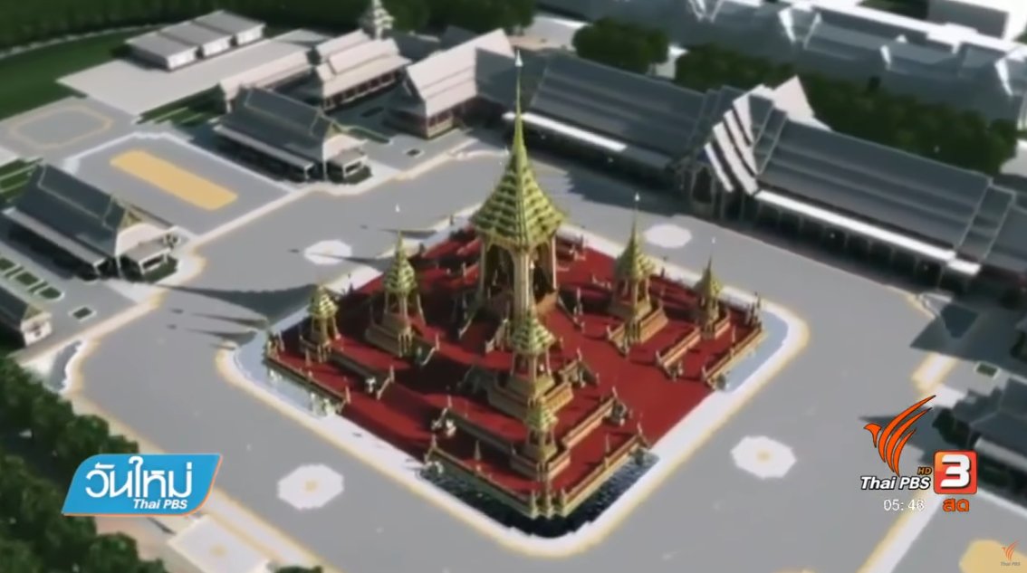 ThaiPBS's tweet image. กรมศิลป์เผยภาพจำลองพระเมรุมาศ 3 มิติ news.thaipbs.or.th/content/260693 #ThaiPBSnews #ThaiPBSnews