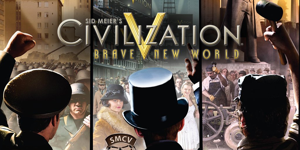 humble's tweet photo. O Brave New World, that has such hexagons in't! You'll also get Gods &amp; Kings and lots more Civ V stuff in our bundle
https://t.co/3tWuGnF9pV https://t.co/xWu4vX68nj