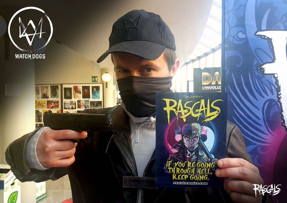 rascalscomics's tweet photo. #watchdogs #aidenpearce #aidenpearcecosplay #rascalscomics #cusplay #rascalscomic #indiecomics #comics https://t.co/TXxpoW8ajK
