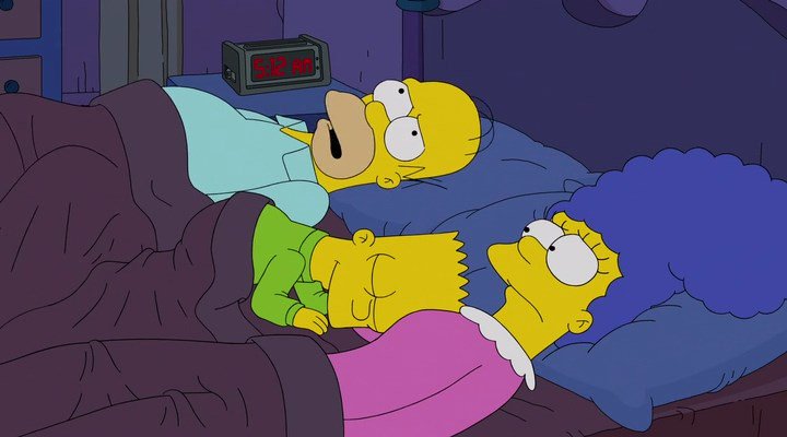 Homer Simpson Can T Sleep Can T Snuggle Gonna Do The Unthinkable Gonna Go To Work Early