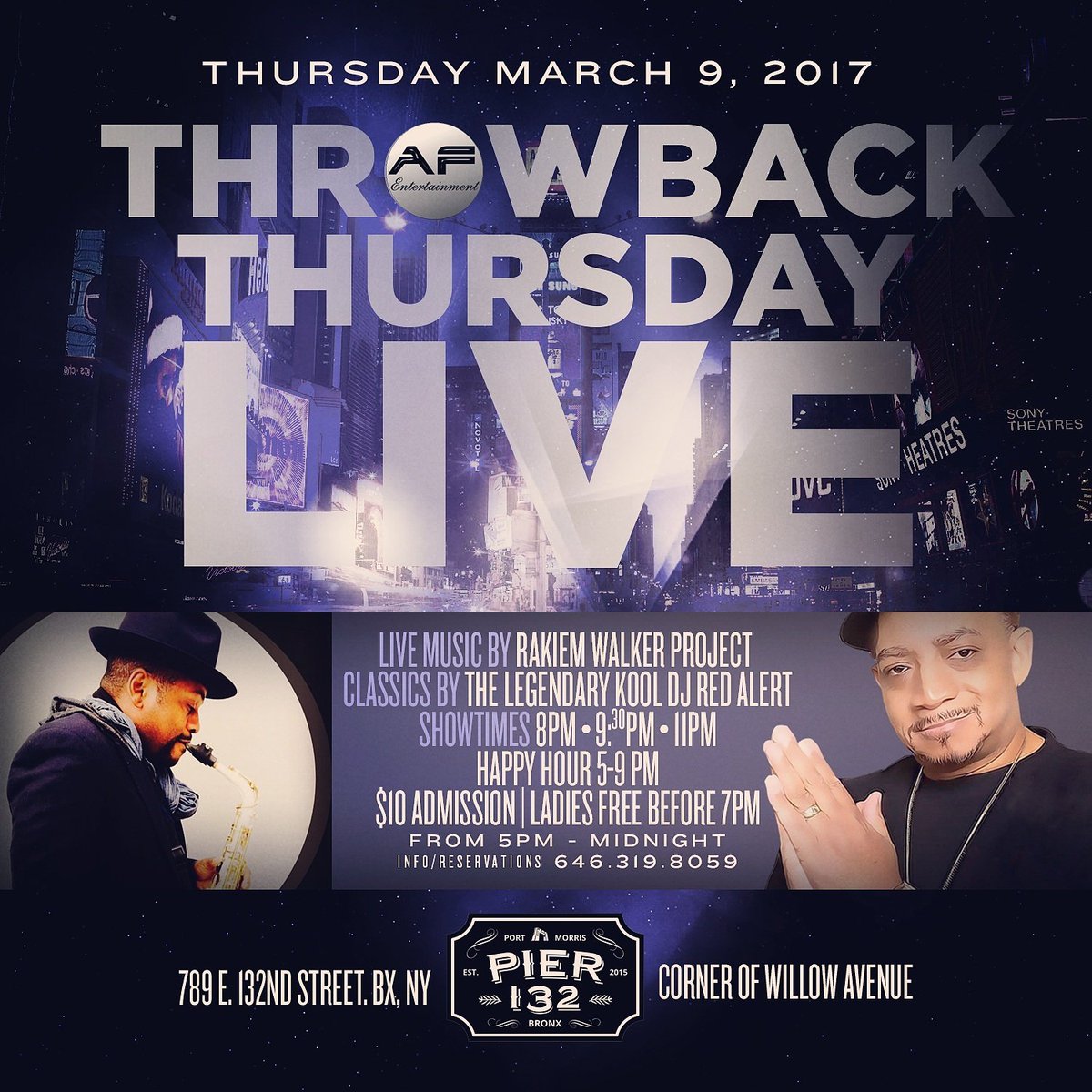 asstdflavorsent's tweet photo. #throwbackthursdaylive THIS Thurs after wk 5PM-12AM #pier132 feat LIVE by @RWpjt @Gloriaryann dance classics by @KoolDJRedAlert https://t.co/bjlY3UB7k7
