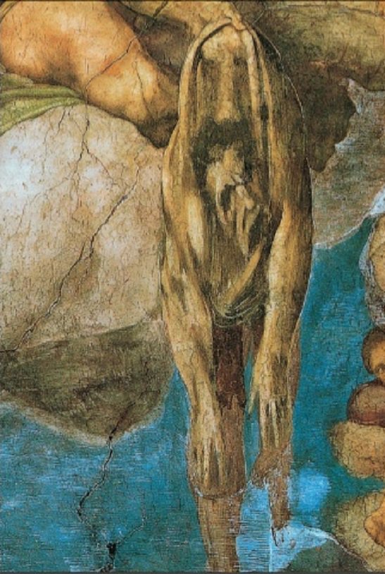 Nave Twitterissa ミケランジェロは 存命中に伝記が出版された初の西洋美術家であり ヴァザーリの 画家 彫刻家 建築家 列伝 1550 ではルネサンス期の芸術における頂点 と絶賛された 引き篭もりがちな陰鬱な性格だったという ミケランジェロ 自画像